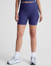 blue biker shorts